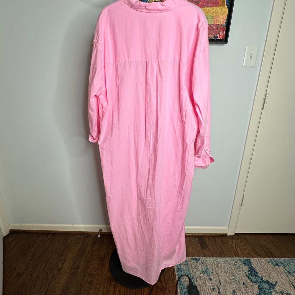 Great maxi dress in pink!  Size L. Never worn. NWT. - Picture 6 of 10